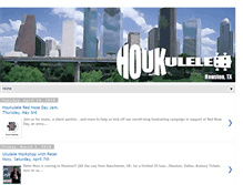 Tablet Screenshot of houkulele.com